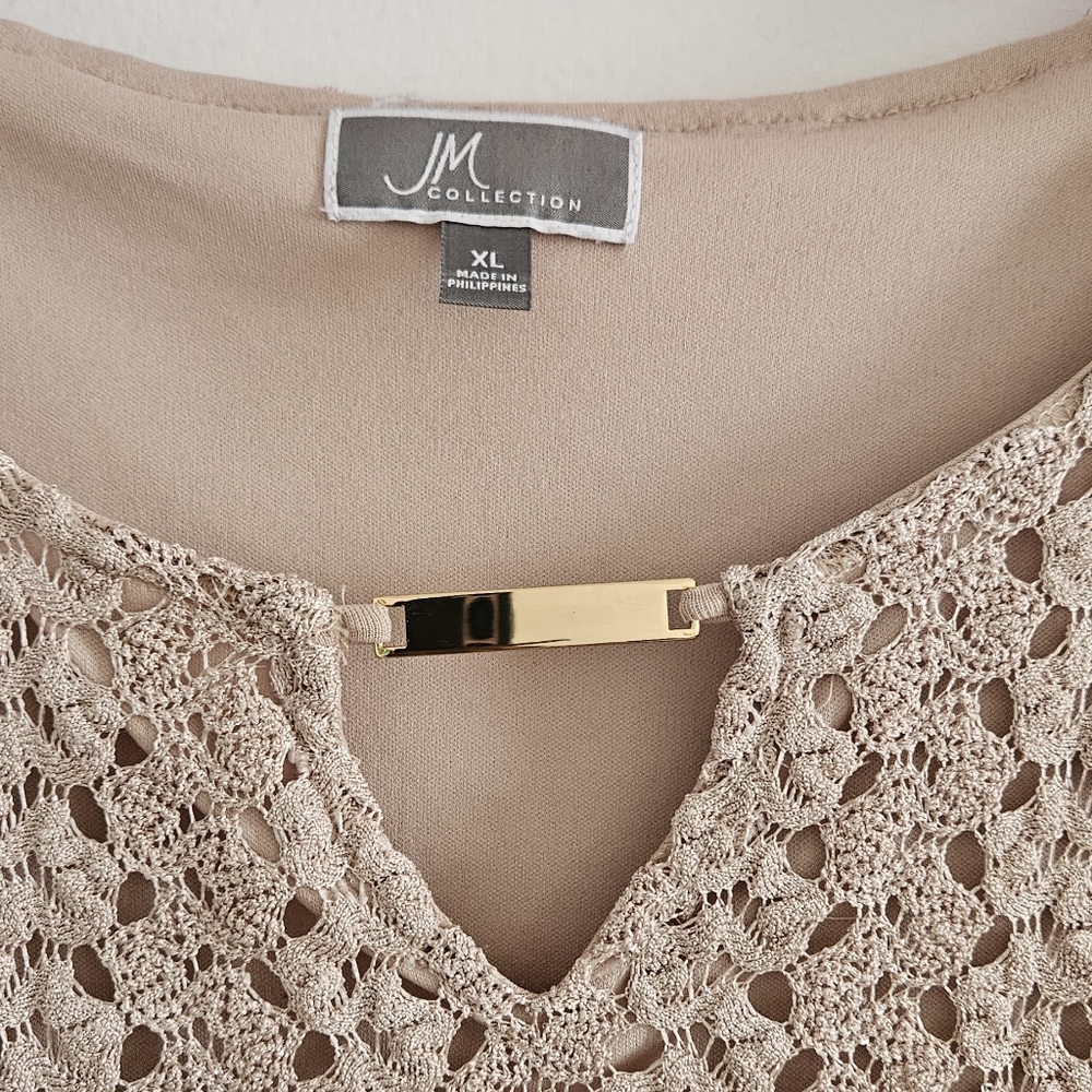 JM Collection Blouse - Picture 3 of 5
